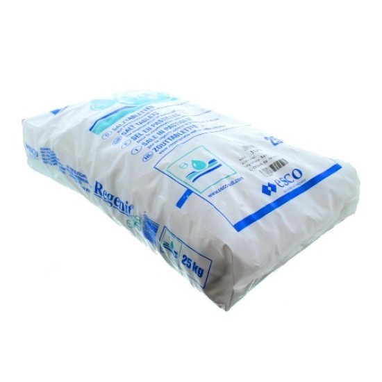 Zouttabletten voor onthardingsinstallatie