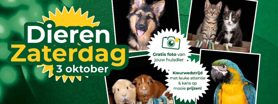 DierenZaterdag 3 oktober
