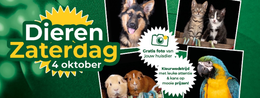 DierenZaterdag 4 oktober