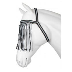 Vliegenfrondeel zwart pony