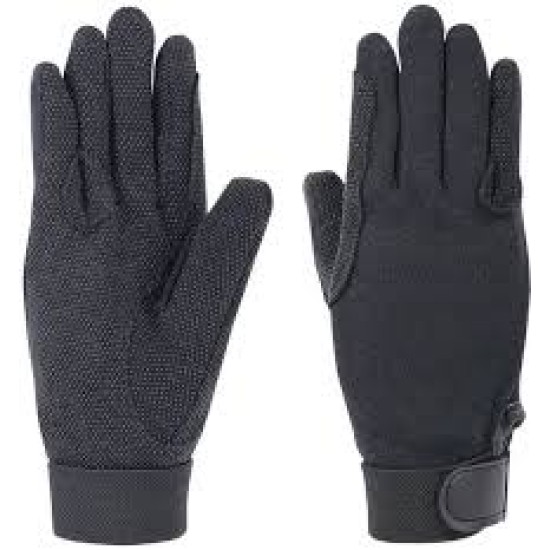 Handschoenen katoen zwart