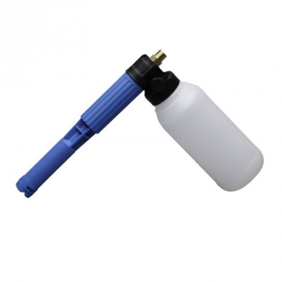 Schuimlans LS10 blauw met externe regeling en 2L flacon