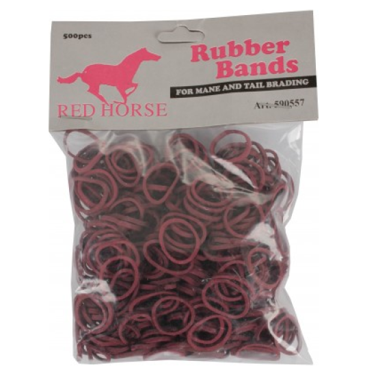 Invlecht elastiekjes bruin