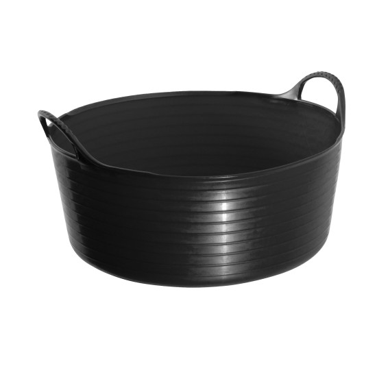 Flexibele tubtrug 15 liter zwart 