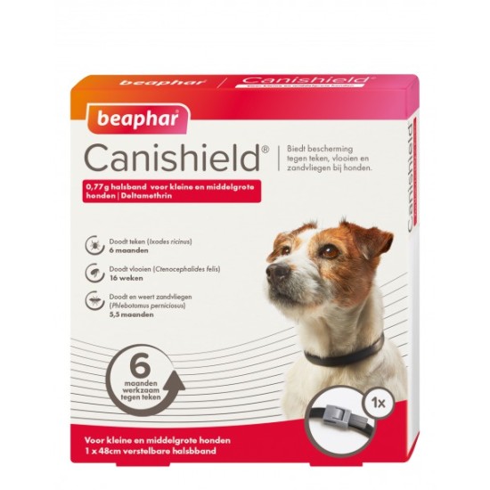 Beaphar Canishield halsband hond klein/middel