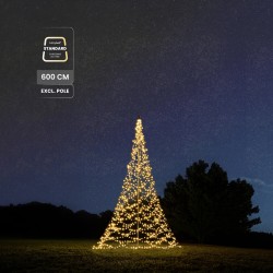 Fairybell 6 meter 1200 led warmwit