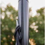 Fairybell deelbare vlaggenmast zwart 800cm