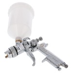 Verfspuit met bovenbeker