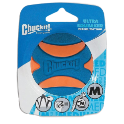Chuckit Ultra Squeaker Ball M 6cm