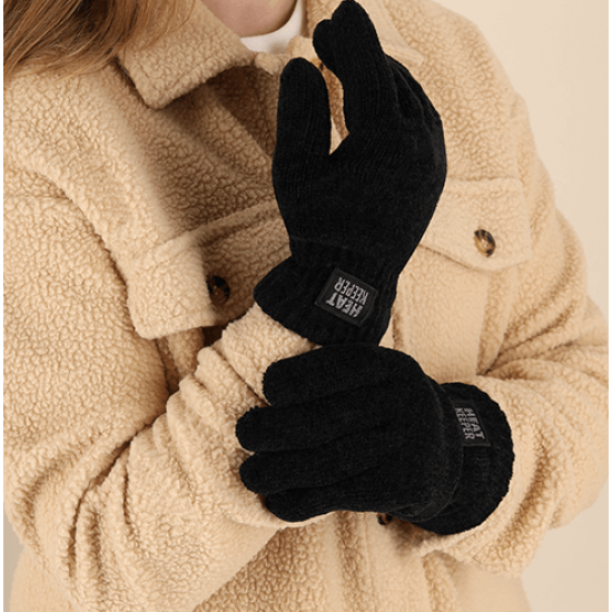 Dames Heat Keeper Chenille handschoenen