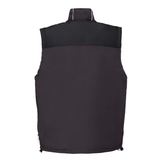 Terrax bodywarmer antraciet/oranje Terrax bodywarmer antraciet/oranje