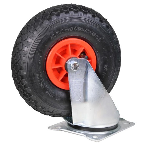 Zwenkwiel met luchtband Pro 300x4