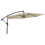 Zweefparasol Gemini ecru 3 meter