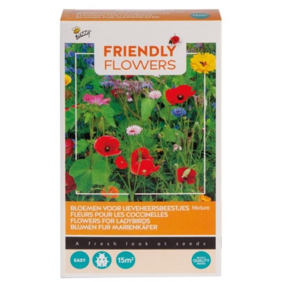 Buzzy Friendly Flowers Lieveheersbeestjes