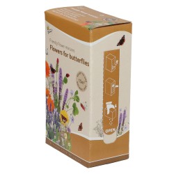 Strooidoosje Friendly Flowers Vlinders Laag 15m²