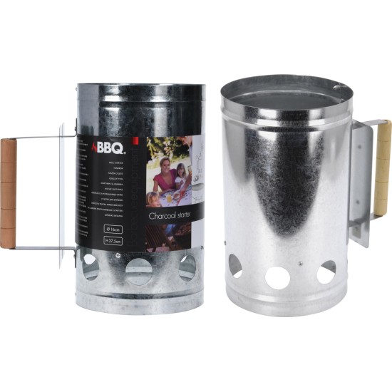 Barbecue starter metaal