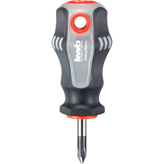 SCHROEVENDRAAIER STUBBY PH2X25 MM