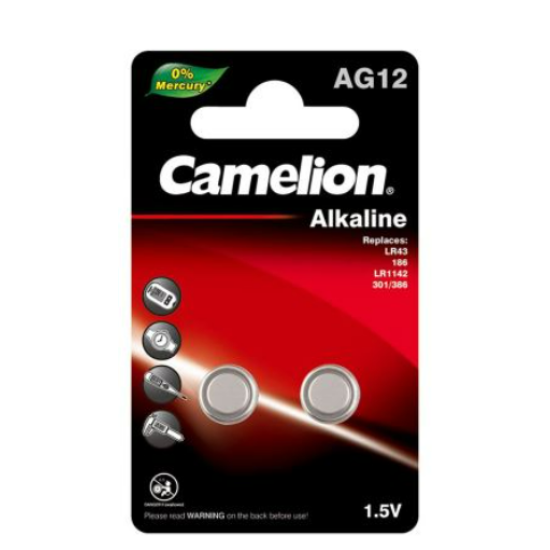 Knoopcel batterij alkaline 186 LR43 AG12