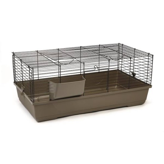 knaagdierkooi Baldo mokka 120x59x46cm knaagdierkooi Baldo mokka 120x59x46cm