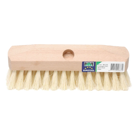 Luiwagen 22cm hout tampico fiber Luiwagen 22cm hout tampico fiber