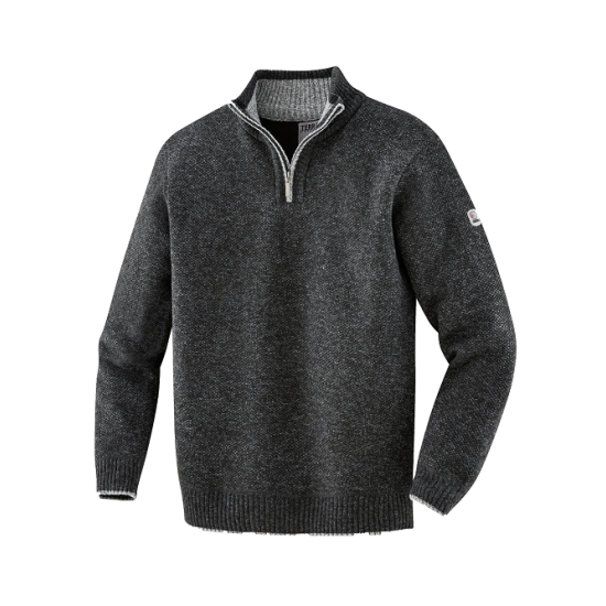 Schipperstrui grijs/antraciet