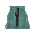 Hondenjas Maly lichtgrijs/groen 40cm