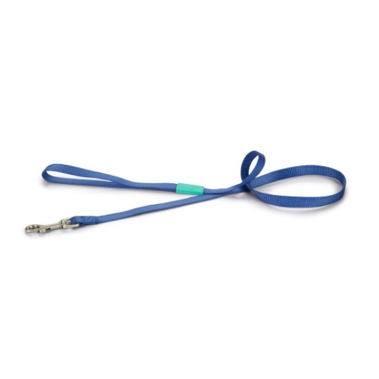 Beeztees nylon looplijn uni blauw 120X15CM