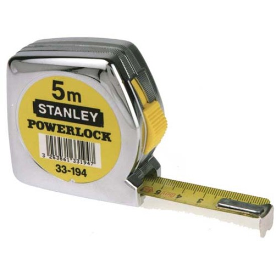 Stanley rolbandmaat Powerlock 5m