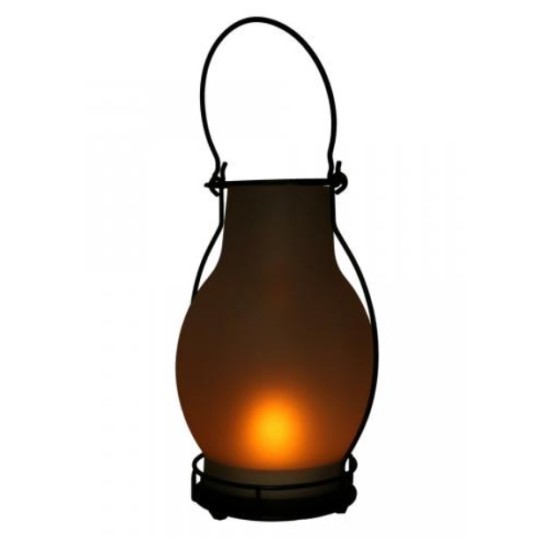 Led solar olielamp glas met flame lamp Led solar olielamp glas met flame lamp