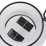 Led solar olielamp glas met flame lamp Led solar olielamp glas met flame lamp