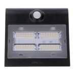 Led's Light led solar lamp met sensor zwart