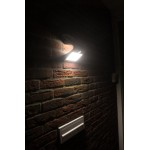 Led's Light led solar lamp met sensor wit