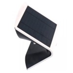 Led's Light led solar lamp met sensor wit