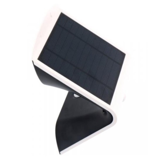 Led's Light led solar lamp met sensor wit