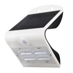 Led's Light led solar lamp met sensor wit