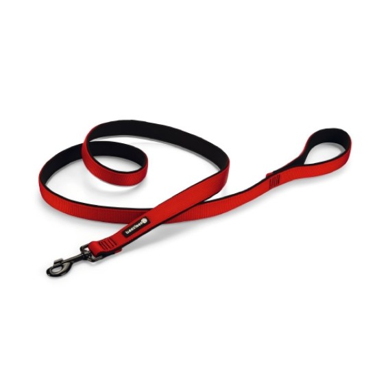Beeztees premium looplijn parinca rood 180X25CM Beeztees premium looplijn parinca rood 180X25CM
