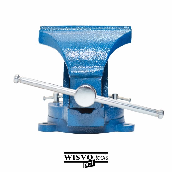 Draaibare bankschroef Wisvo 125mm 