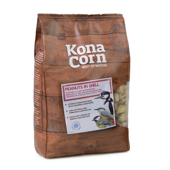 Vogelvoer pinda's ongepeld