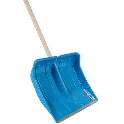 Sneeuwschuiver kunststof blauw