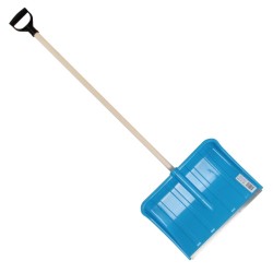 Sneeuwschuiver kunststof blauw