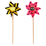 Windmolen bij of lieveheersbeestje