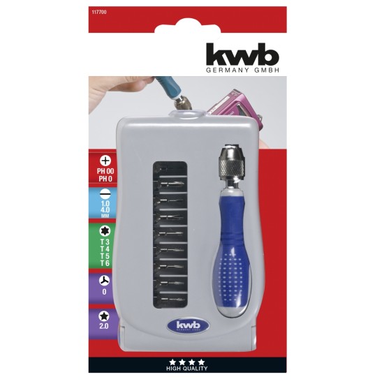 Precisie microbitset 11-delig