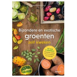 Boek Bijzondere en exotische groenten zelf kweken Boek Bijzondere en exotische groenten zelf kweken