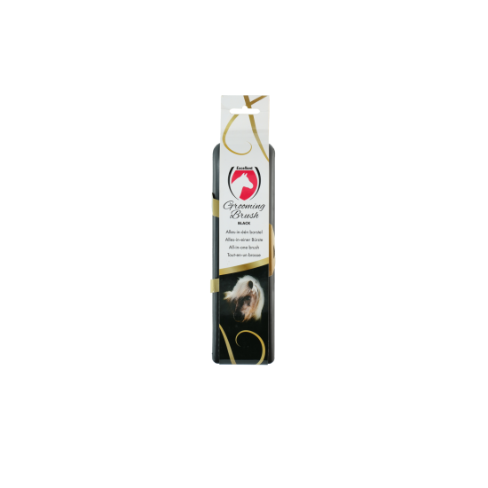 Excellent Horse grooming borstel large zwart