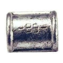 Ronde sok nr 270 gietijzer 1/2 binnendraad