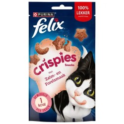 Felix Crispies zalm en forel 45gr Felix Crispies zalm en forel 45gr