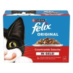 Felix Original Countryside selectie in gelei 12x85 gram Felix Original Countryside selectie in gelei 12x85 gram