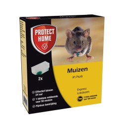 Protect home express muizenmiddel 2 stuks