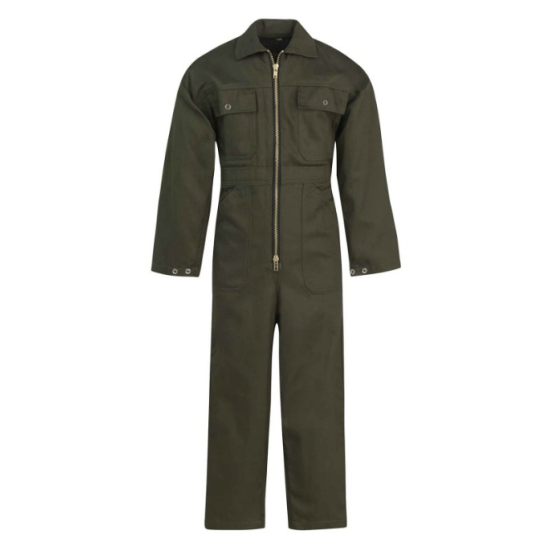 Kinderoverall Nicky olijfgroen