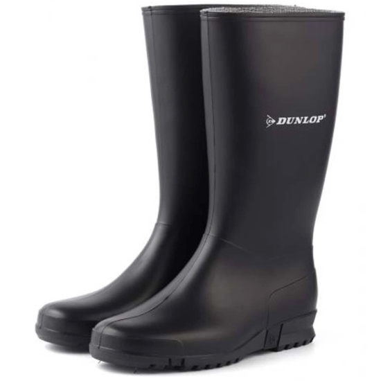 Rubber laars Dunlop zwart